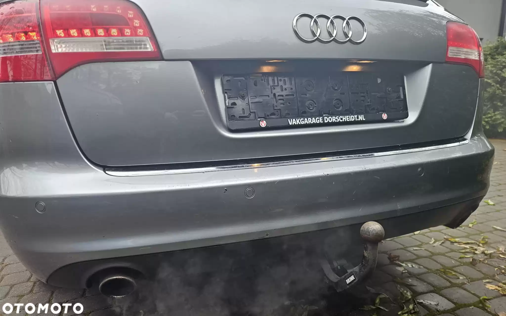 Audi A6 C6 lift kombi avant  zderzak tył tylny PDC LY7G - obrazek 2