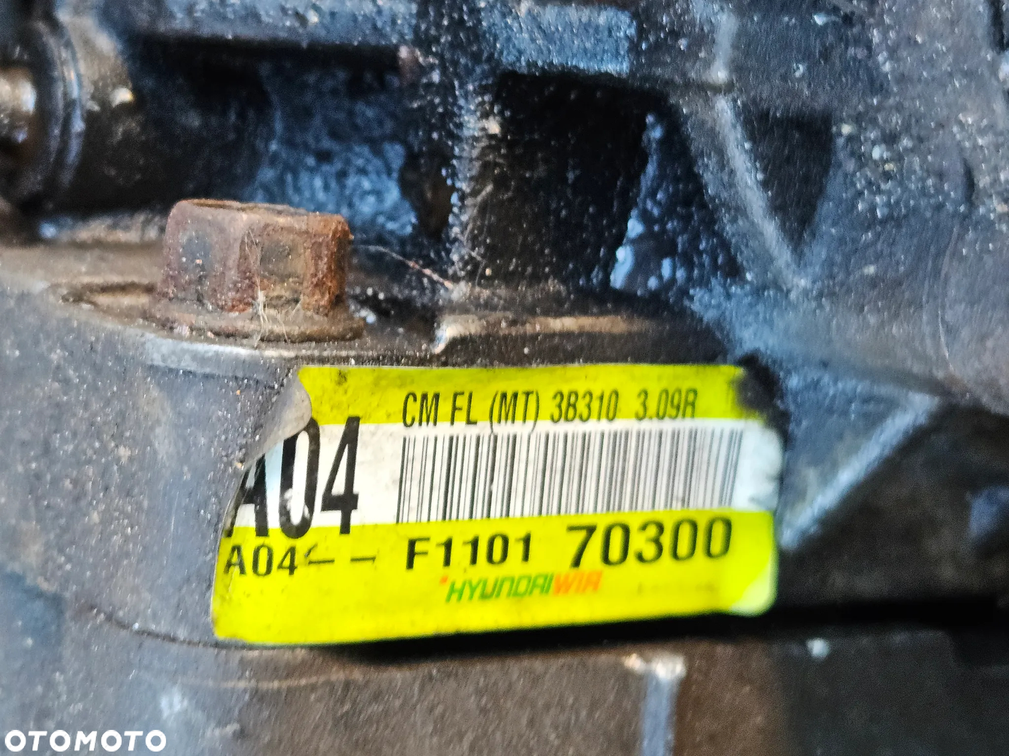 Hyundai Santa Fe II 2  2.2 CRDI reduktor skrzyni biegów A04 3.09R  F1101-70300 - obrazek 3