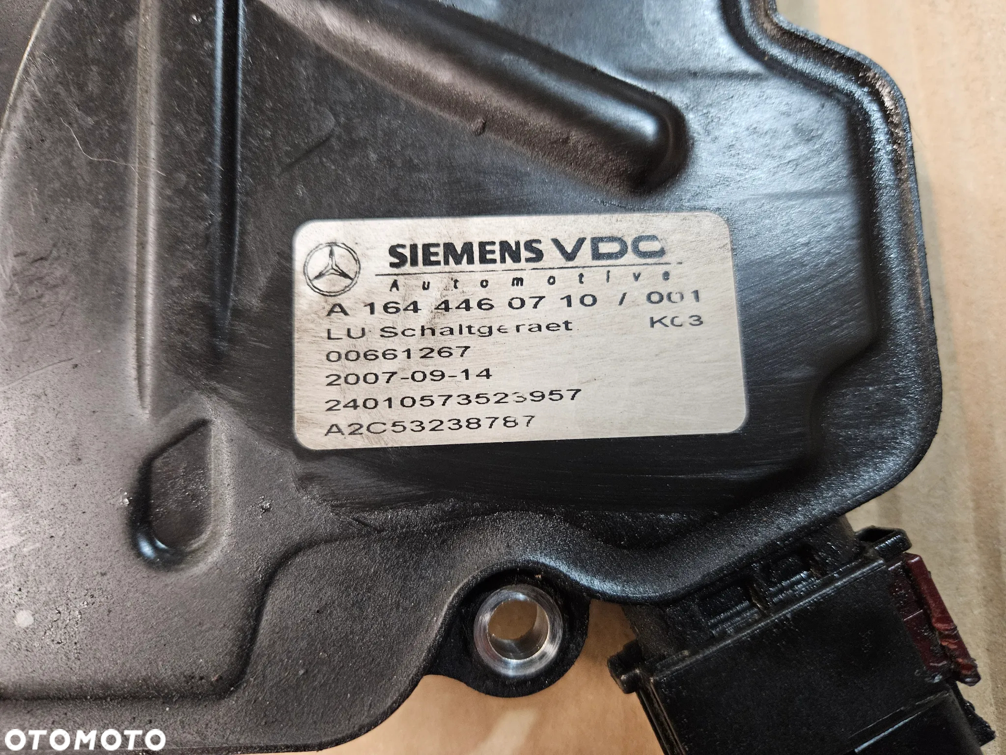 Mercedes ML GL W164 3.0 CDI moduł sterownik komputer skrzyni biegów A 1644460710 - obrazek 2