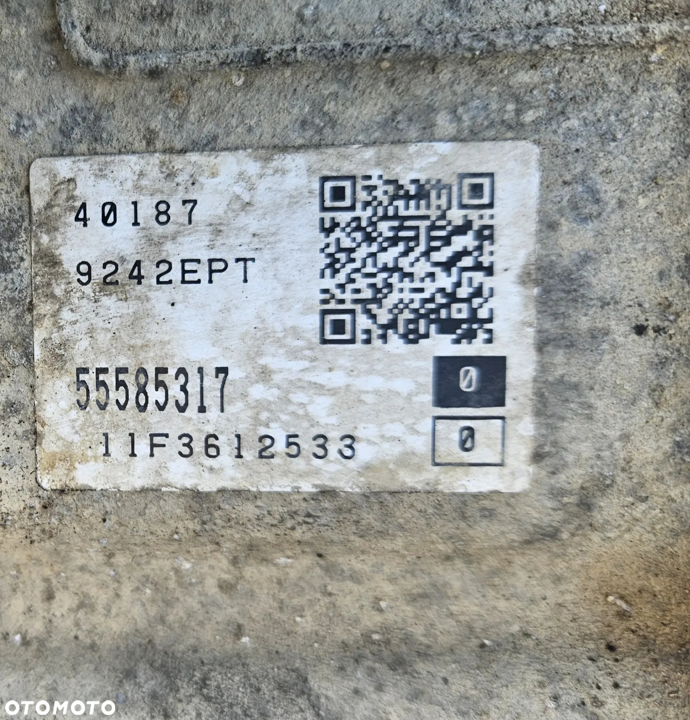 Opel  Meriva B 1.7 CDTI skrzynia biegów automat automatyczna 55585317 TF 80SC AF40 - obrazek 13