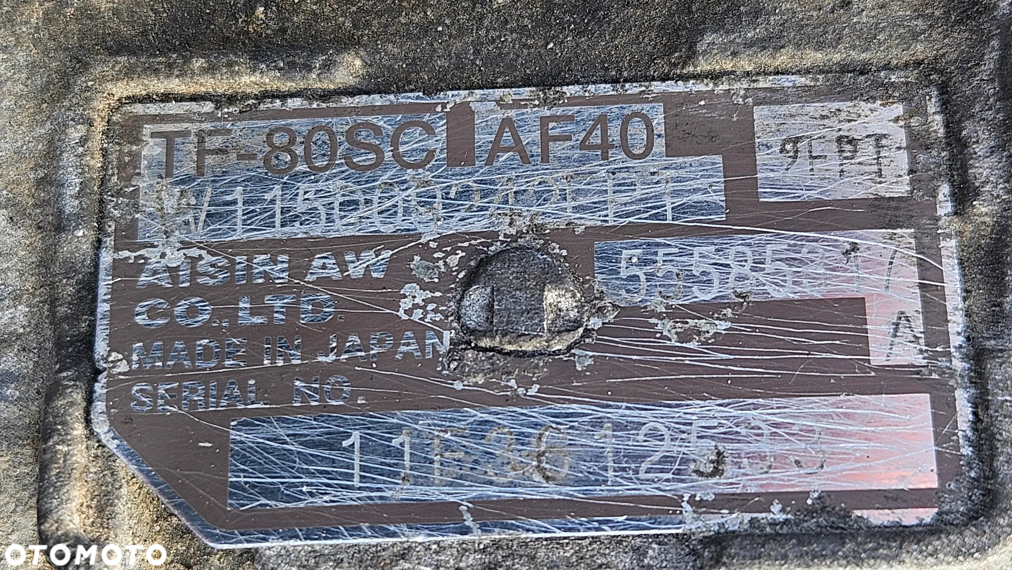 Opel  Meriva B 1.7 CDTI skrzynia biegów automat automatyczna 55585317 TF 80SC AF40 - obrazek 4