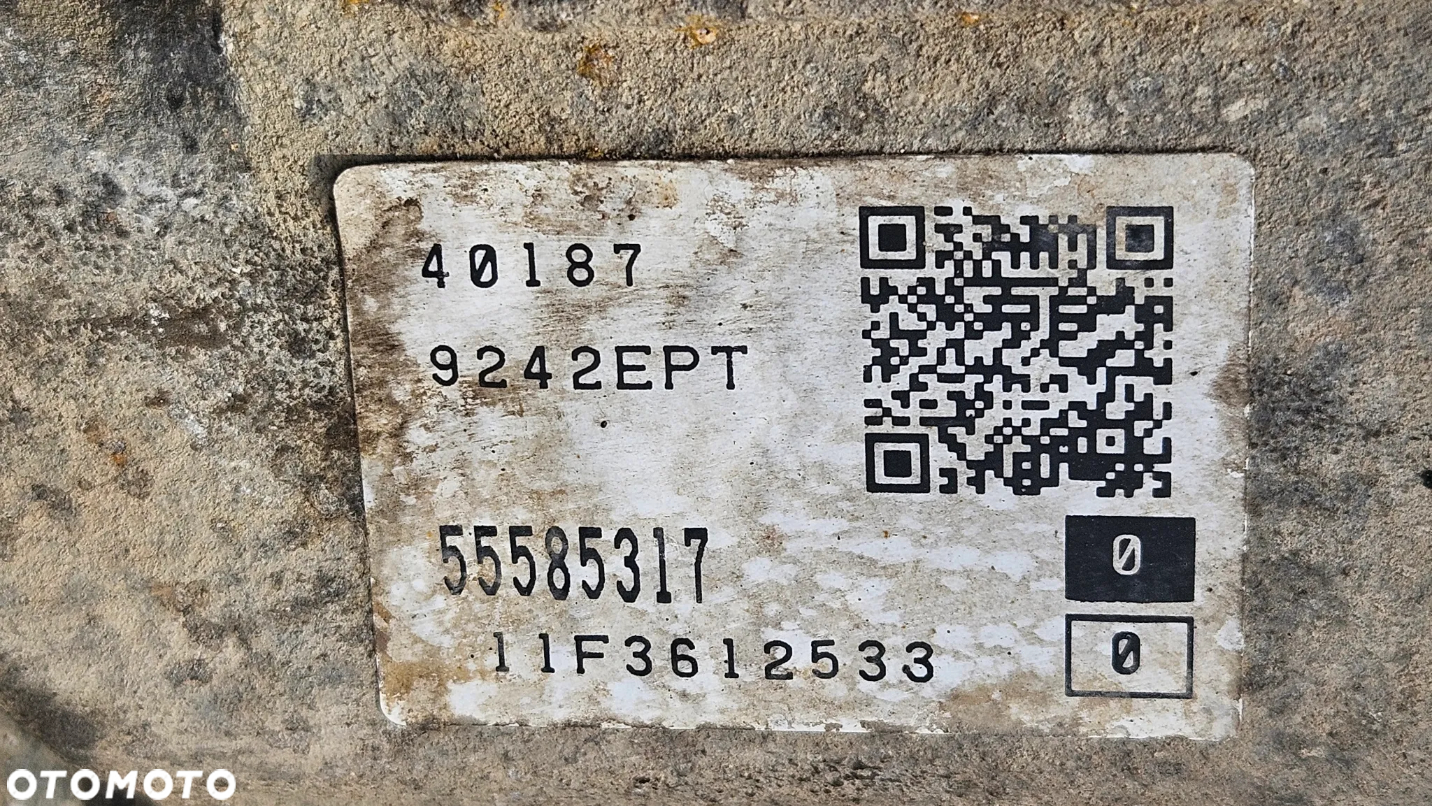 Opel  Meriva B 1.7 CDTI skrzynia biegów automat automatyczna 55585317 TF 80SC AF40 - obrazek 5