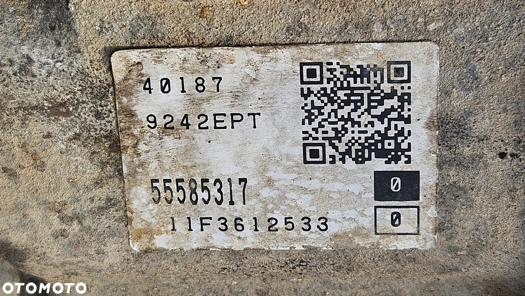 Opel  Meriva B 1.7 CDTI skrzynia biegów automat automatyczna 55585317 TF 80SC AF40 - obrazek 6