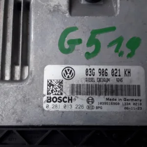VW Touran Golf Seat Altea 1.9 TDI komputer sterownik silnika 03G906021 PM LM KH