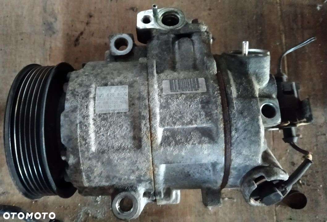 Audi A2 VW Polo Fabia 1.4 16V kompresor sprężarka klimatyzacji 447220-8193-8127 8991 6Q0820808 F - obrazek 2