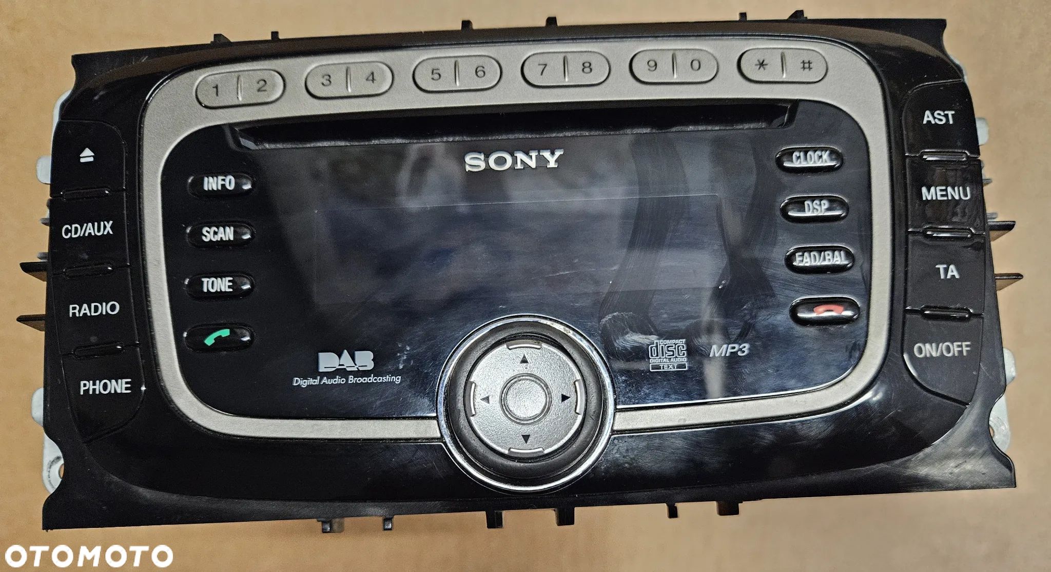 Ford S-Max Galaxy MK3 Mondeo MK4 radio Sony CD345 BS7T-18C939-FB