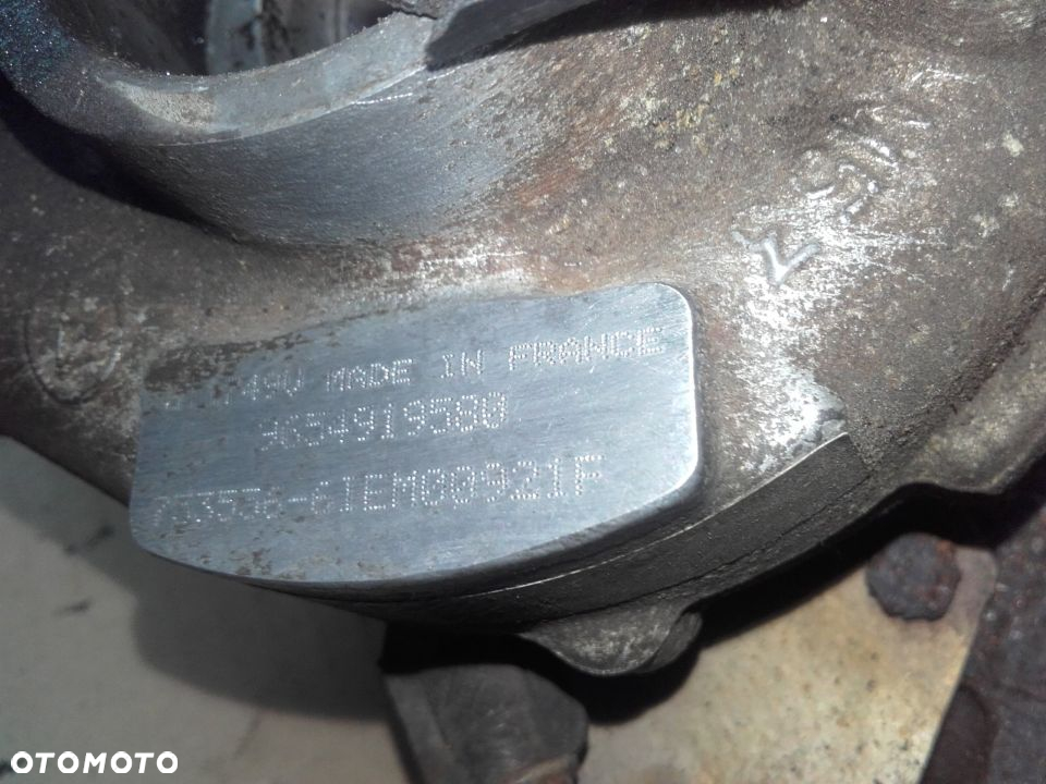 Peugeot 407 Citroen Berlingo Partner Expert C5 C4 2.0 HDI turbosprezarka 136KM 9654919580 9661306080 - obrazek 5