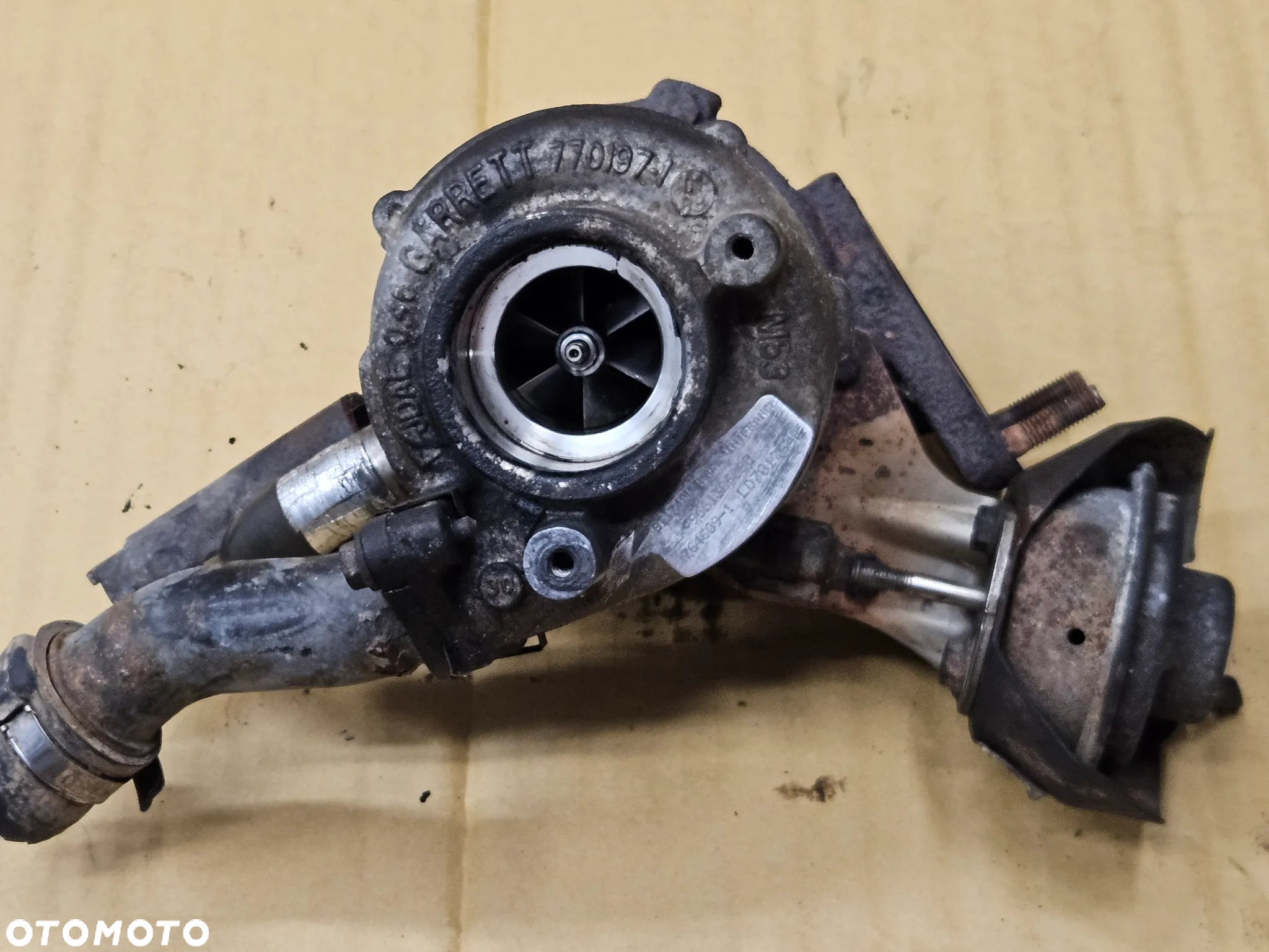 Peugeot 407 Citroen Berlingo Partner Expert C5 C4 2.0 HDI turbosprezarka 136KM 9654919580 9661306080 - obrazek 9
