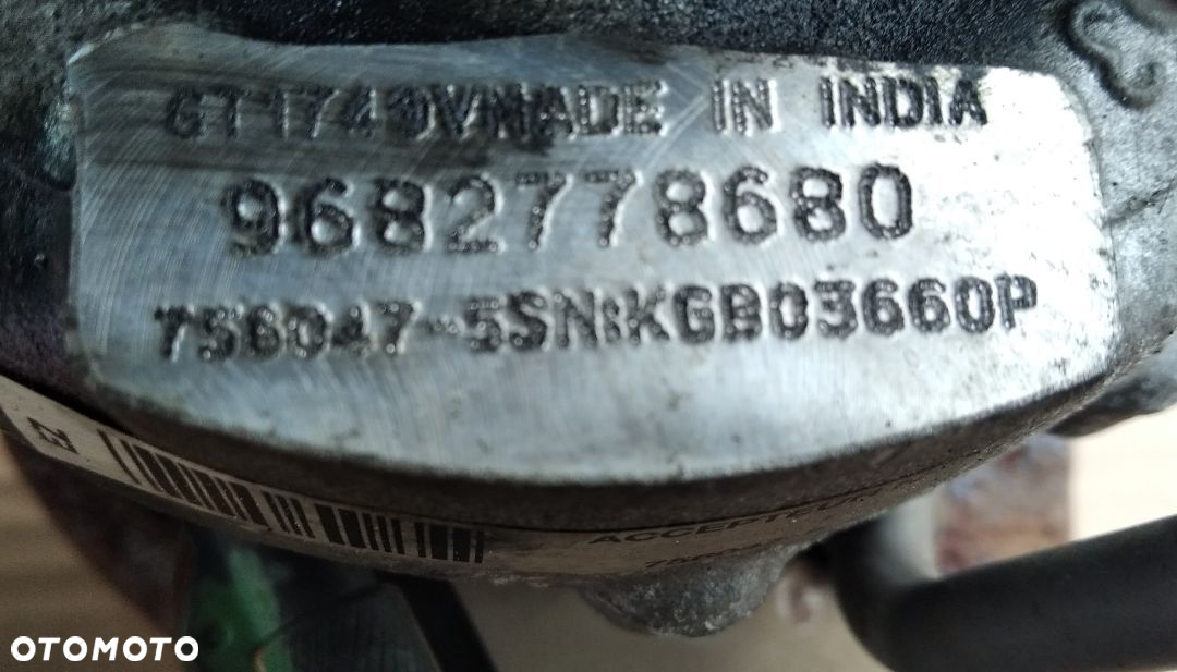 Peugeot 407 Citroen C5 C4 picasso 2.0 HDI turbosprezarka 9654919580 9682778680 - obrazek 6