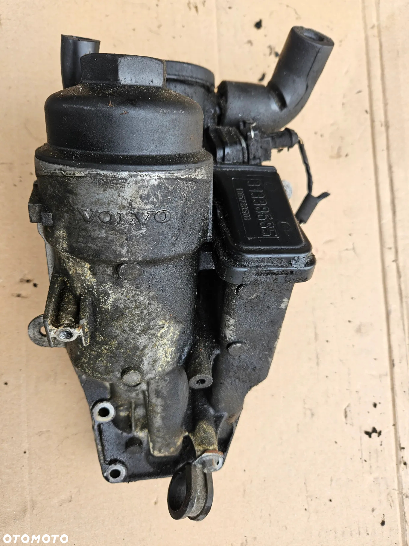 Volvo S40 V50 2.4 20V obudowa filtra oleju silnika B52244S 31338685 - obrazek 3