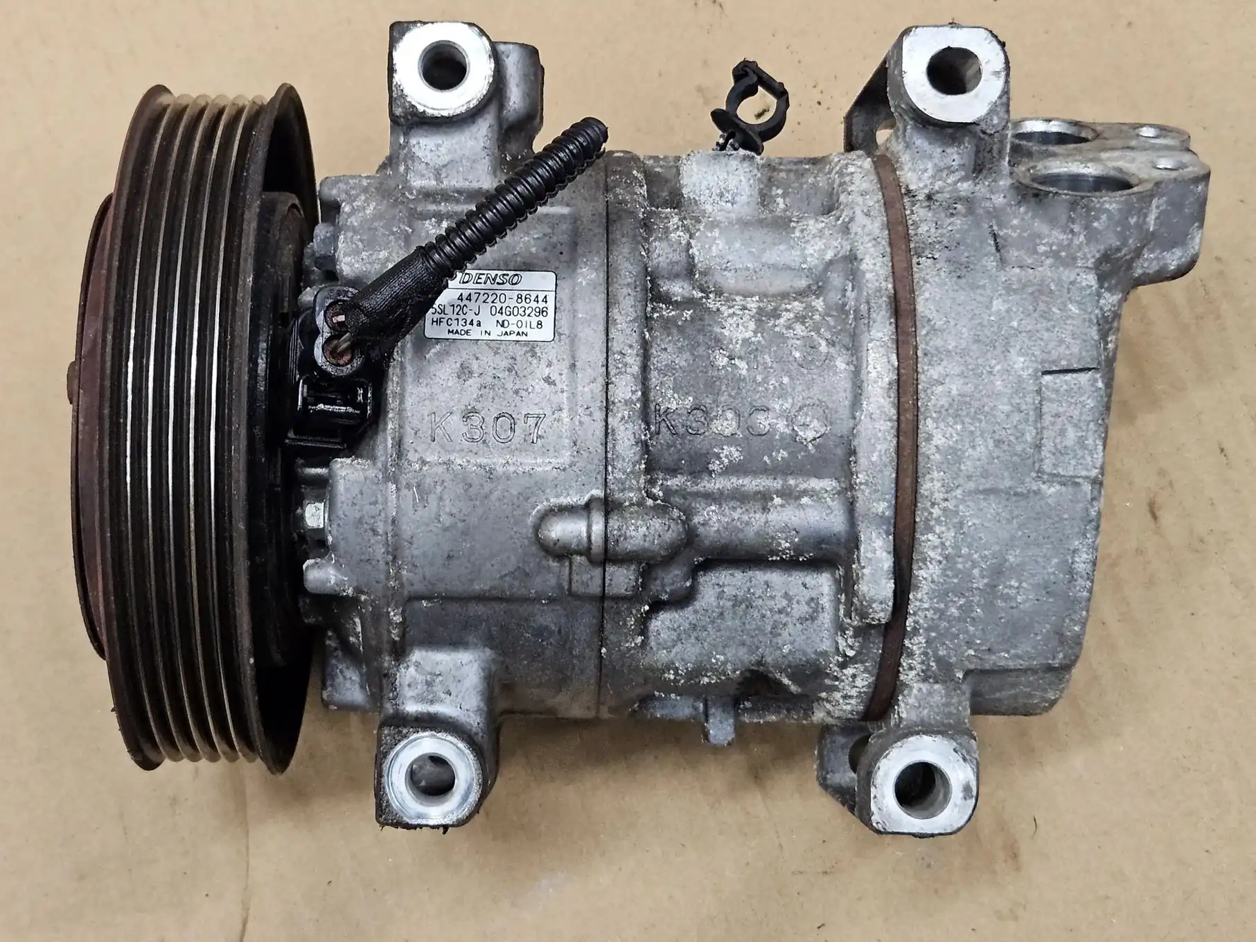 Alfa Romeo 147 159 GT 1.9 Jtd kompresor sprężarka klimatyzacji 447220-8644