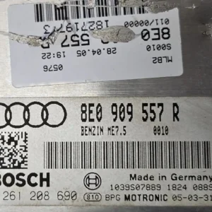 Audi A4 B6 B7 2.0 FSI komputer sterownik silnika 8E0909557R